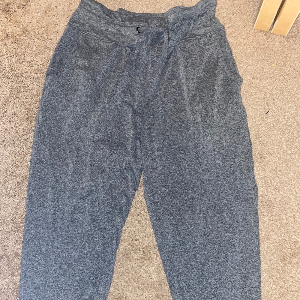 Gray joggers